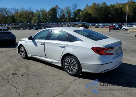 2022 Honda Accord Hybrid Exl from USA, damaged, VIN 1HGCV3F5XNA024957